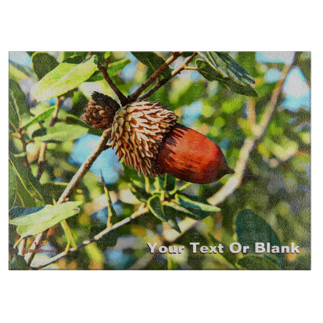 Galilee Acorn Schneidebrett (Vorderseite)