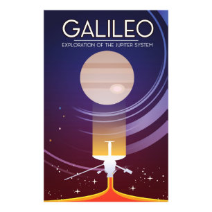 Galileo - Erforschung des Jupitersystems Fotodruck