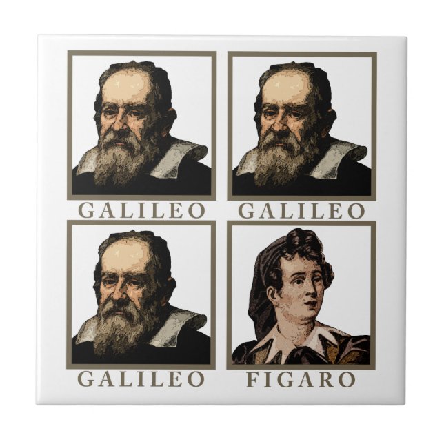 Galileo Figaro Fliese (Vorderseite)