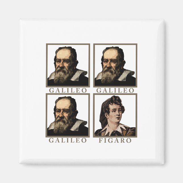 Galileo Figaro Magnet (Vorne)