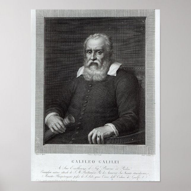 Galileo Galilei Poster (Vorne)