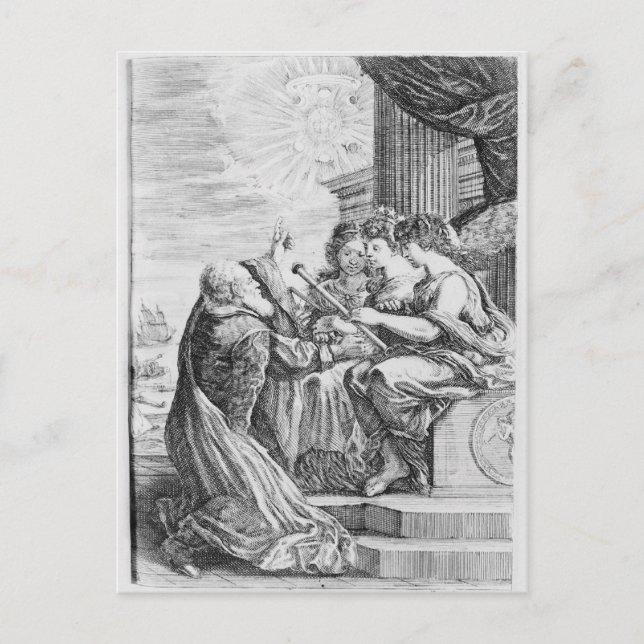 Galileo Galilei Postkarte (Vorderseite)