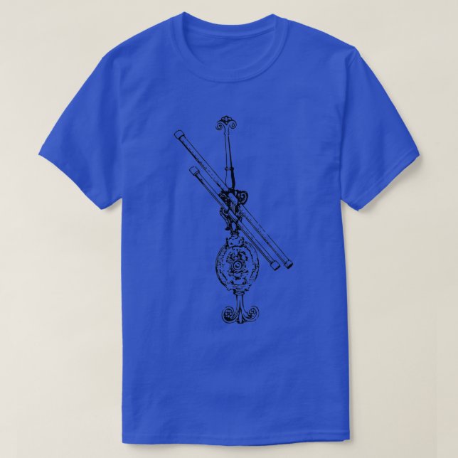 Galileo Galileix27s Teleskop T-Shirt (Design vorne)