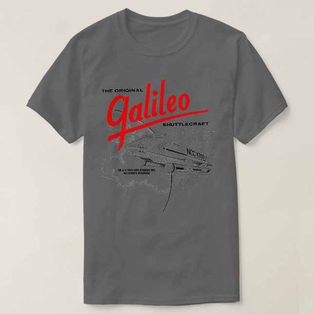 Galileo Shuttlecraft T-Shirt (Design vorne)