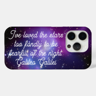 Galileo Zitat Galaxienhaufen Himmelsaufnahme Case-Mate iPhone Hülle