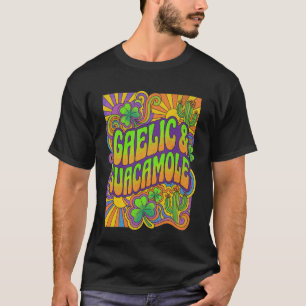 Gälisch & Guacamole Retro 70er Hippie Halb Mexikan T-Shirt