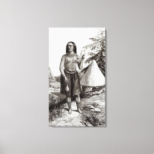 Galla Woman Leinwanddruck (Vorderseite)