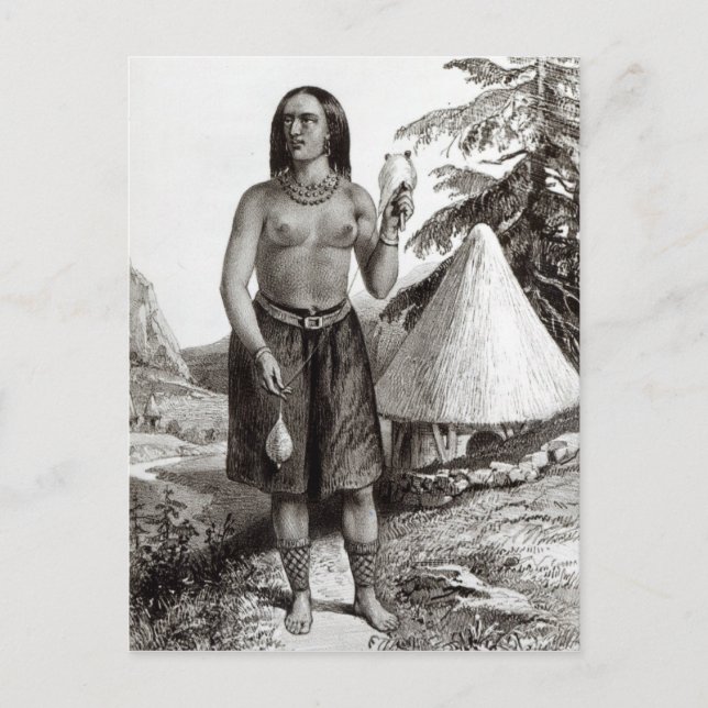 Galla Woman Postkarte (Vorderseite)