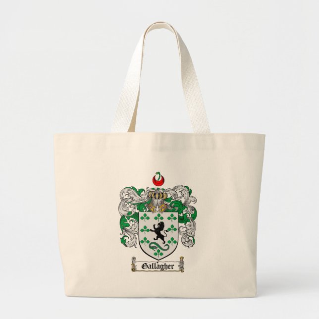 GALLAGHER FAMILIENWAPPEN - GALLAGHER WAPPEN JUMBO STOFFBEUTEL (Vorne)