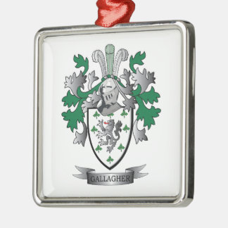 Gallagher Wappen Silbernes Ornament