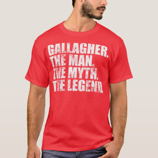 GallagherGallagher Familienname Gallagher Nachname T-Shirt