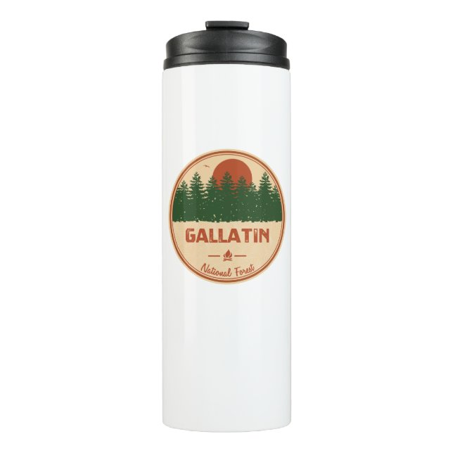 Gallatin National Forest Thermosbecher (Vorderseite)