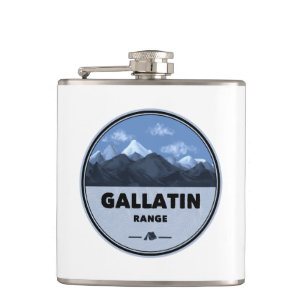 Gallatin Range Montana Wyoming Camping Flachmann
