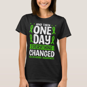 Gallblase Awareness Warrior Ribbon Survivor T-Shirt