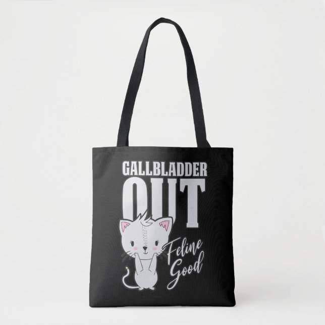 Gallblase Feline Gute Operation Erholung Tasche (Vorderseite)
