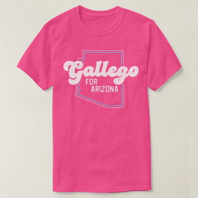 Gallego für Arizona 2024 Senatsrennen T-Shirt (Design vorne)