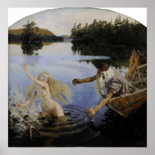 Gallen-Kallela - Aino-Mythos Poster