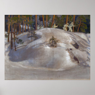 Gallen-Kallela - Februar Fantasy Poster