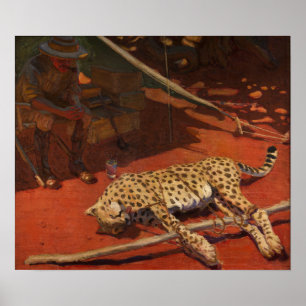 Gallen-Kallela - Gepard Poster