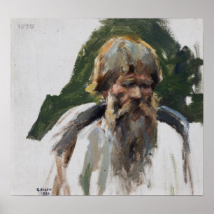 Gallen-Kallela - Portrait von Uljaska Sketch Poster