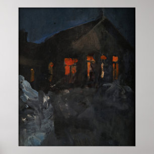 Gallen-Kallela - Yomaisema Malmilta Poster