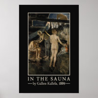 Gallen-Kallelas Saunaposter