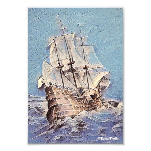 Galleon Mellow Chromatic Fotodruck (Vorne)
