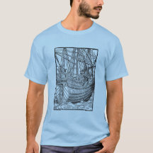 Galleon Sailing Ship T-Shirt