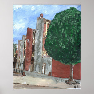 Gallery Row in Camp St und Julia, Poster