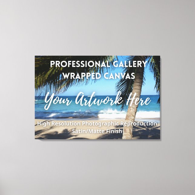 Gallery Wrapped Canvas - High Res - Satin/Matte Leinwanddruck (Vorderseite)