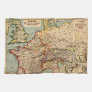 Gallia, Britannia, Germania Geschirrtuch