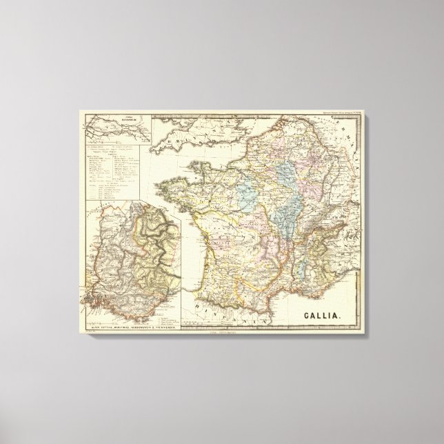Gallia Leinwanddruck (Vorderseite)