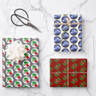 Gallifreyan Christmas Wrapping Paper 3 Pack Geschenkpapier Set