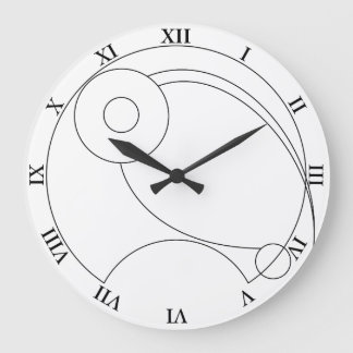 Gallifreyan Clock Große Wanduhr