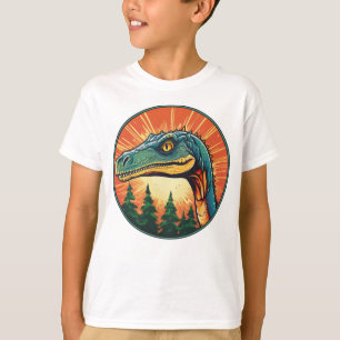 Gallimimus - Klassischer Dinosaurier-T-Shirt-T - S T-Shirt