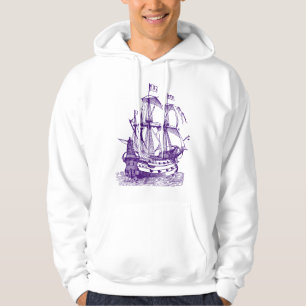 Gallion - Tief Lila Hoodie