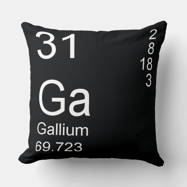 Gallium Kissen (Vorderseite)