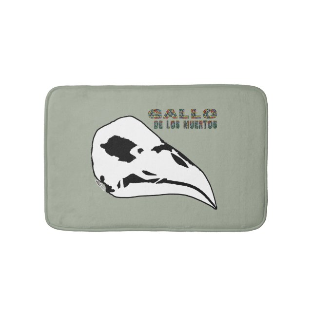 Gallo De Los Muertos Badematte (Vorderseite)