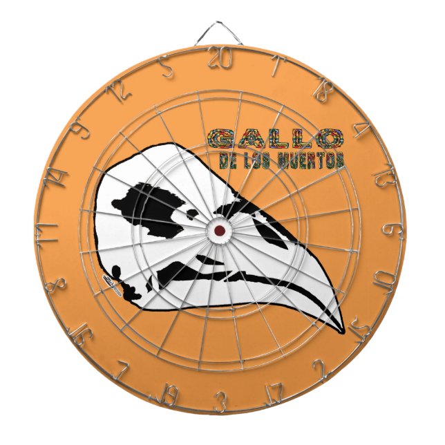 Gallo De Los Muertos Dartscheibe (vorne)