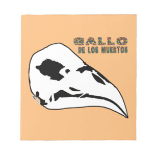 Gallo De Los Muertos Notizblock