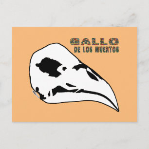 Gallo De Los Muertos Postkarte