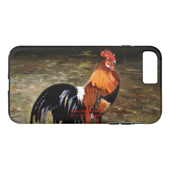 Gallo/Galo/Rooster Case-Mate iPhone Hülle (Rückseite (Horizontal))