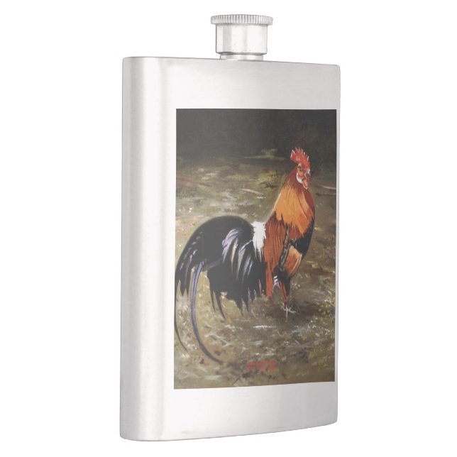 Gallo/Galo/Rooster Flachmann (Rechts)