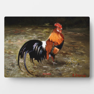 Gallo/Galo/Rooster Fotoplatte