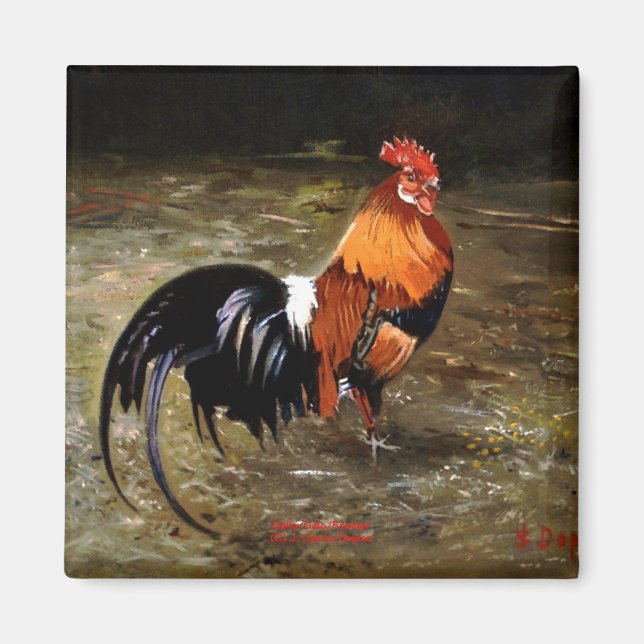 Gallo/Galo/Rooster Magnet (Vorne)