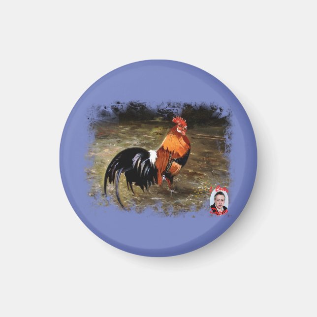 Gallo/Galo/Rooster Magnet (Vorne)