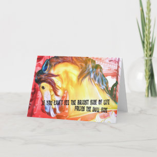 GALLOPER-Grußkarte Dankeskarte