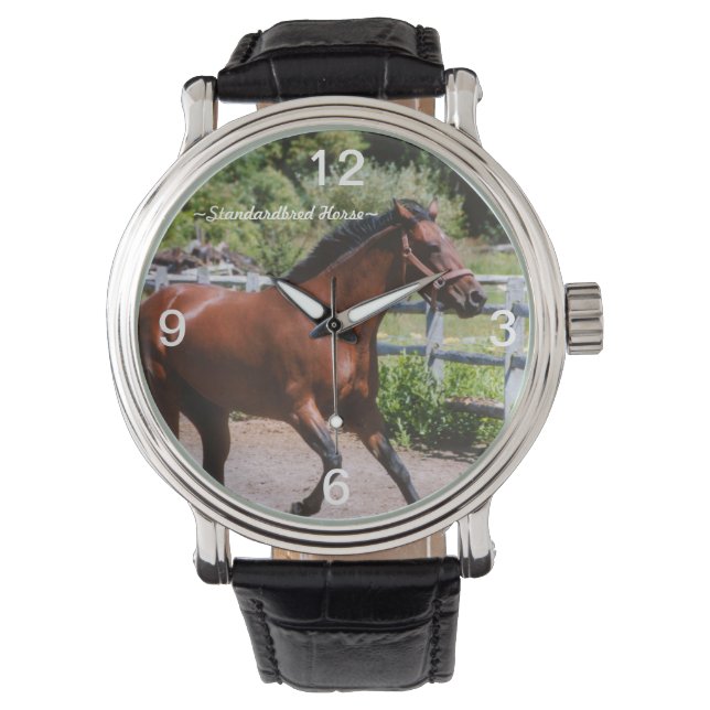 Gallopie Armbanduhr (Vorderseite)
