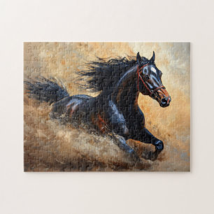 Galloping Arabian Horse
