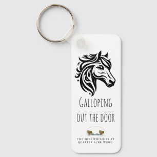 Galloping aus dem Schlüsselanhänger der Türgerade